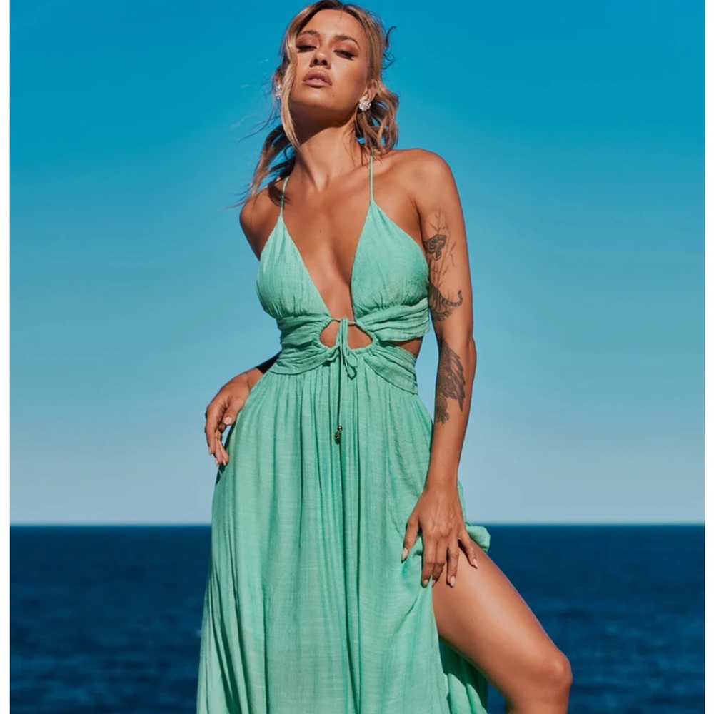 Dolly Maxi Dress Mint